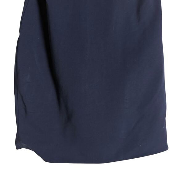 Cushnie Strapless Bustier Navy Blue V-Neck Sheath Mini Dress Size 0 - Picture 9 of 14